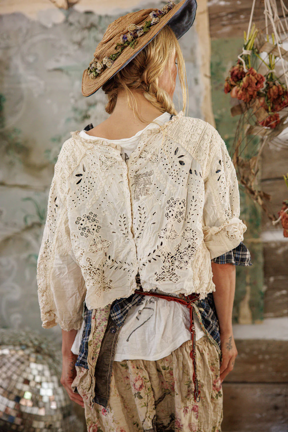 Eyelet Adelise Blouse - Image 7