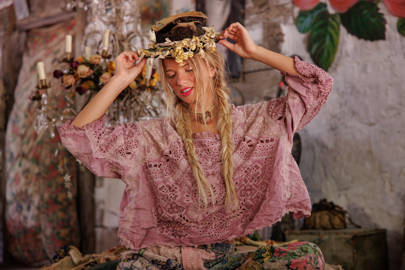 Eyelet Adelise Blouse - Image 14