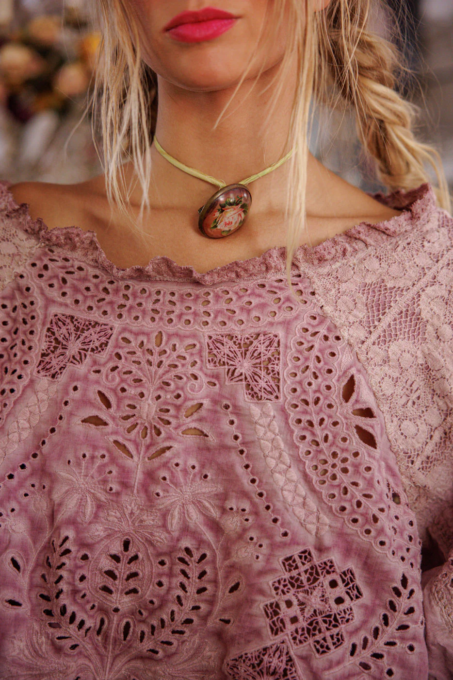 Eyelet Adelise Blouse - Image 9