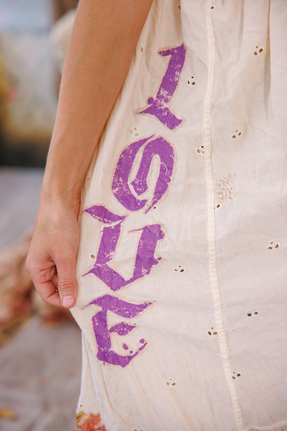 Eyelet Avril Tank Dress - Image 7