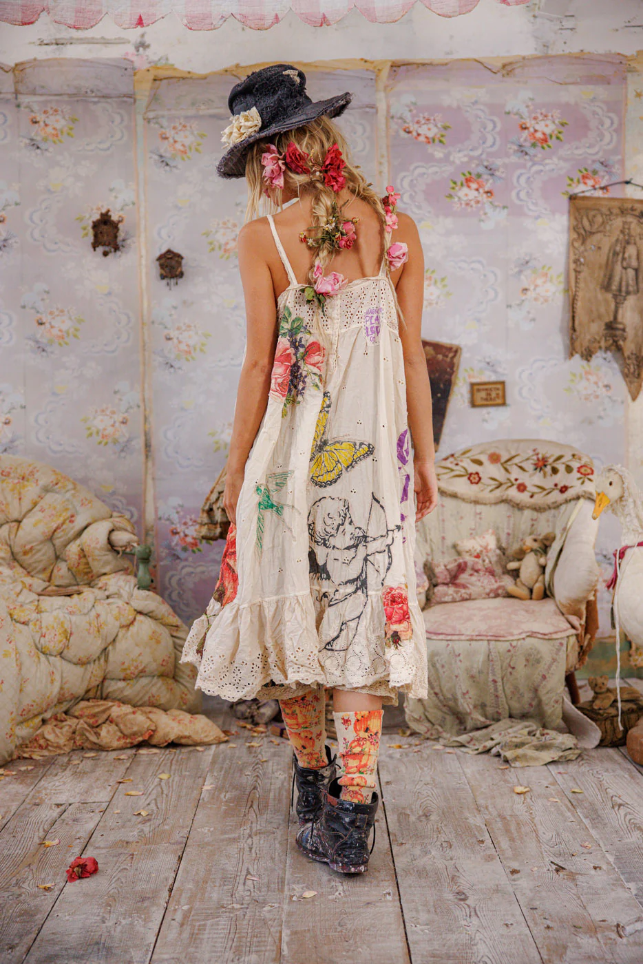 Eyelet Avril Tank Dress - Image 9