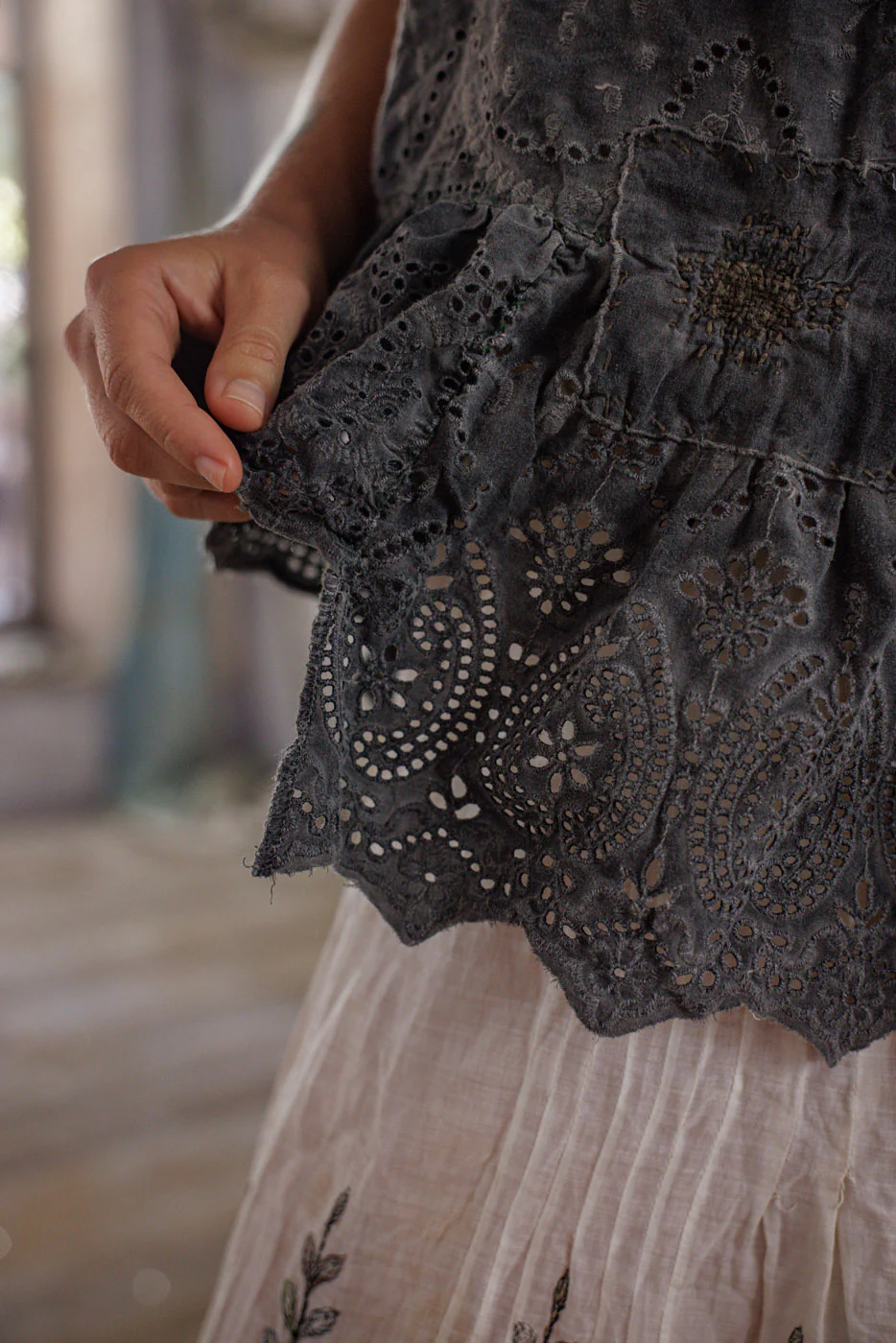 Eyelet Catalina Tank - Image 4