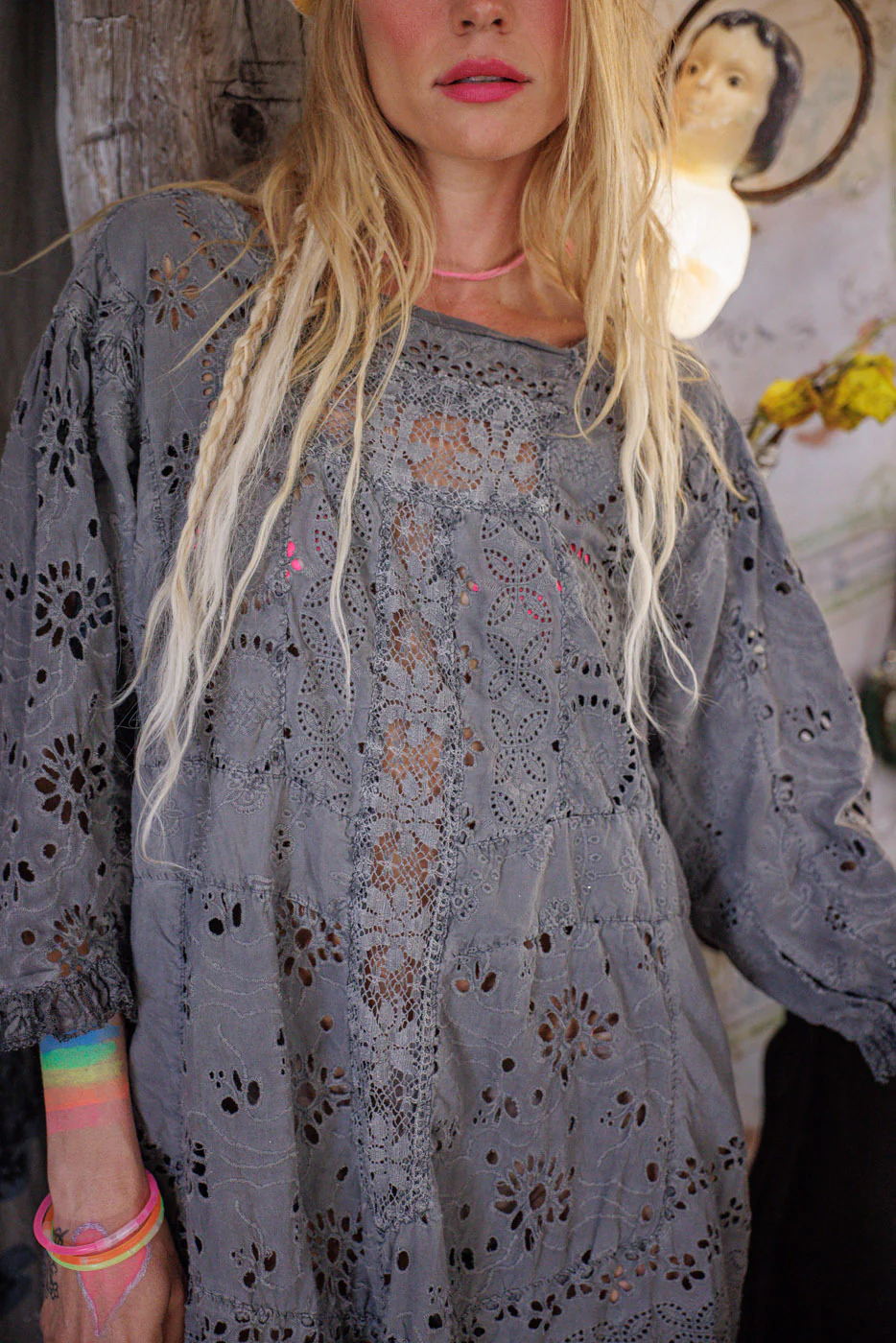 Eyelet Dulcie Dress - Image 4