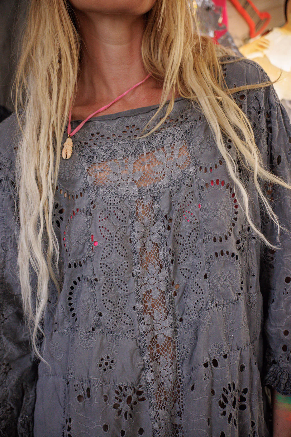 Eyelet Dulcie Dress - Image 5