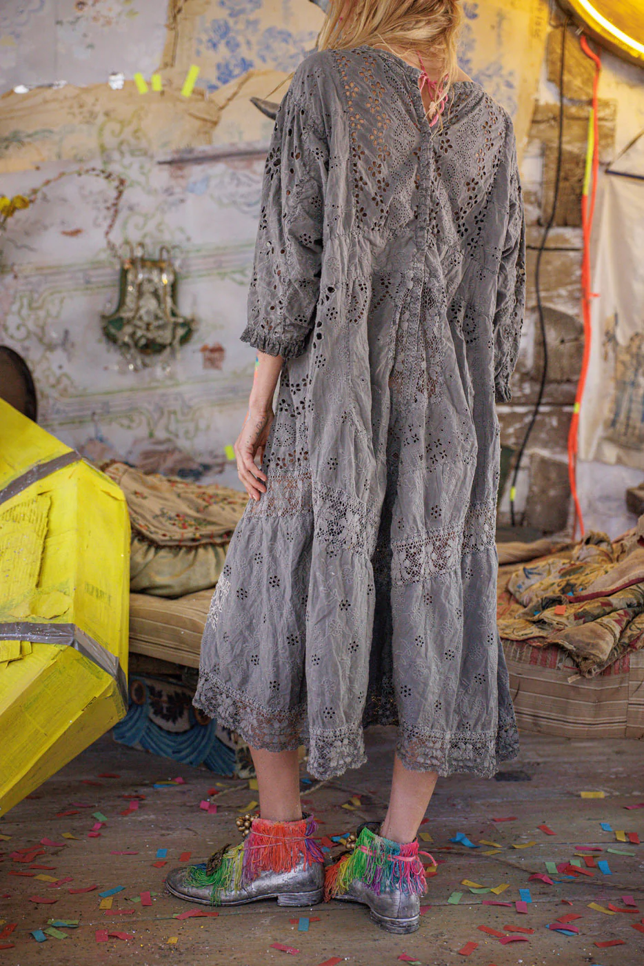 Eyelet Dulcie Dress - Image 6