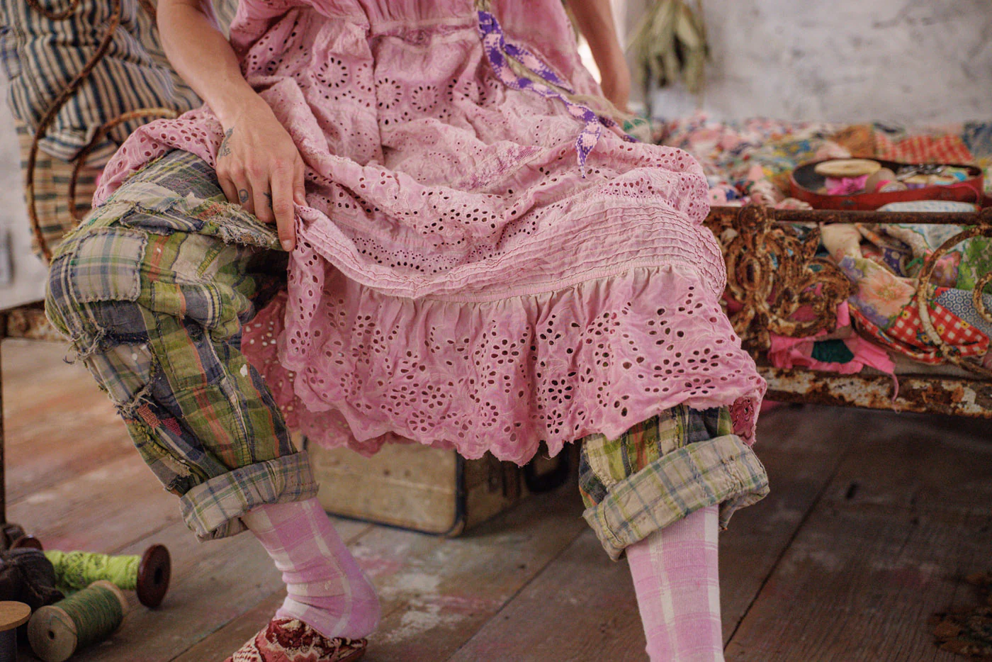 Eyelet Esti Cami Dress - Image 5