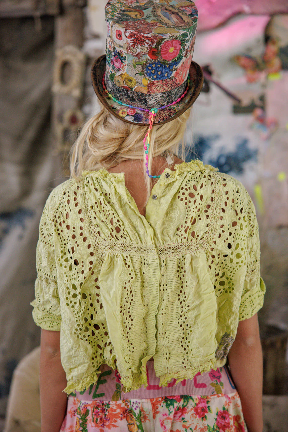 Eyelet Gabriella Blouse - Image 7