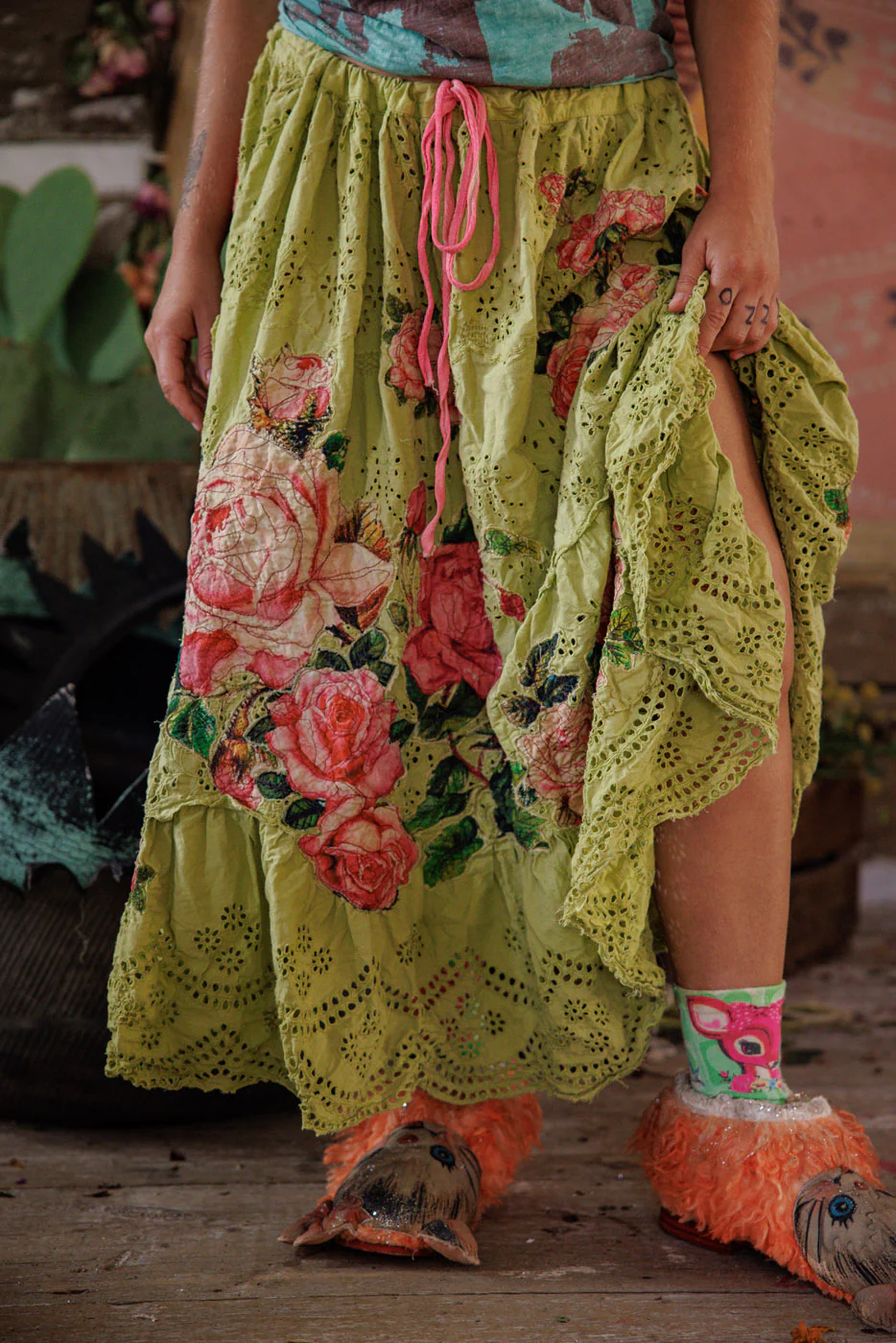 Eyelet Lala Skirt - Image 2