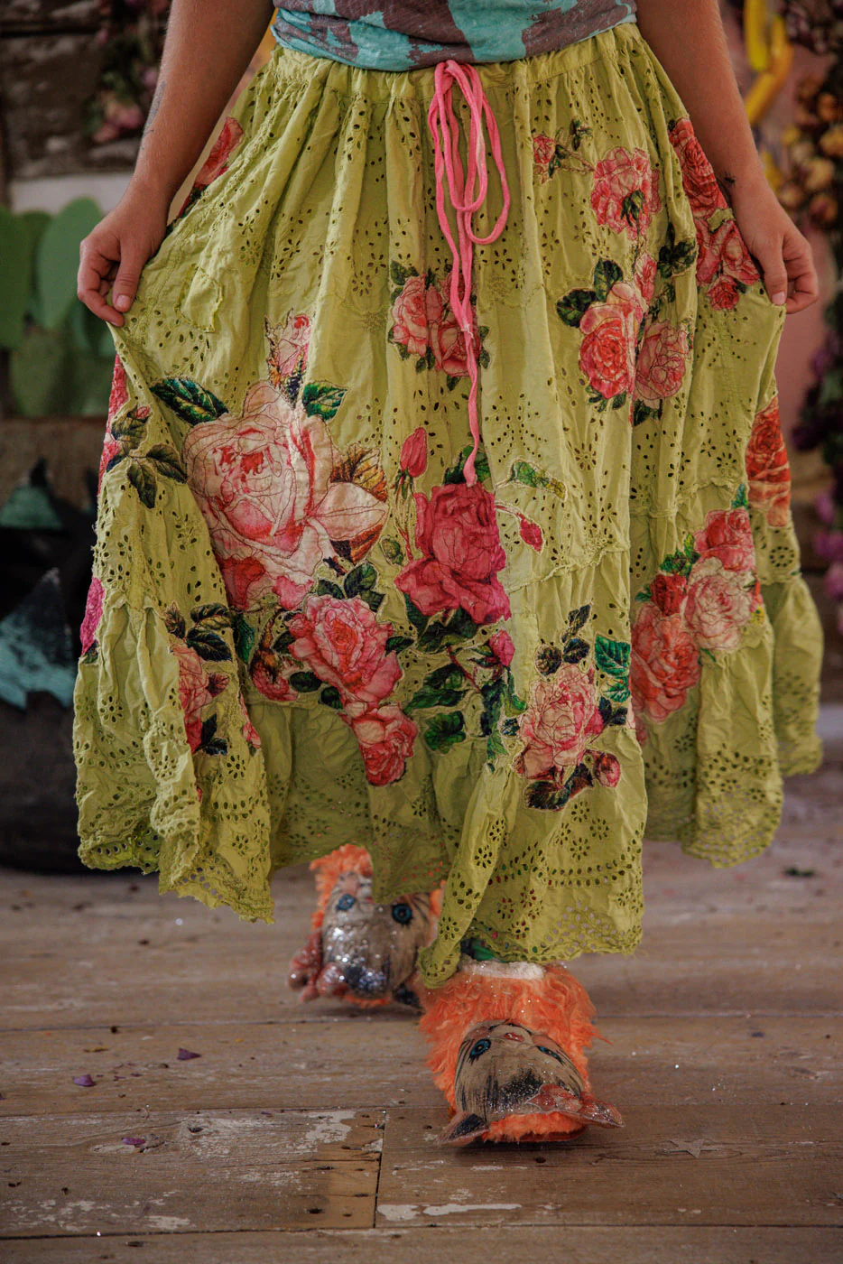 Eyelet Lala Skirt - Image 3