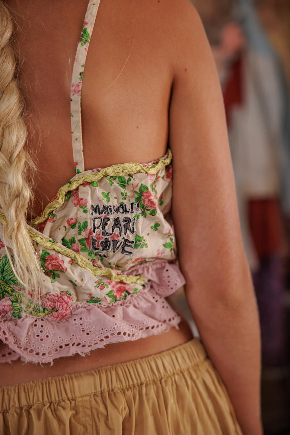 Eyelet Layering Wrap Tank - Image 7