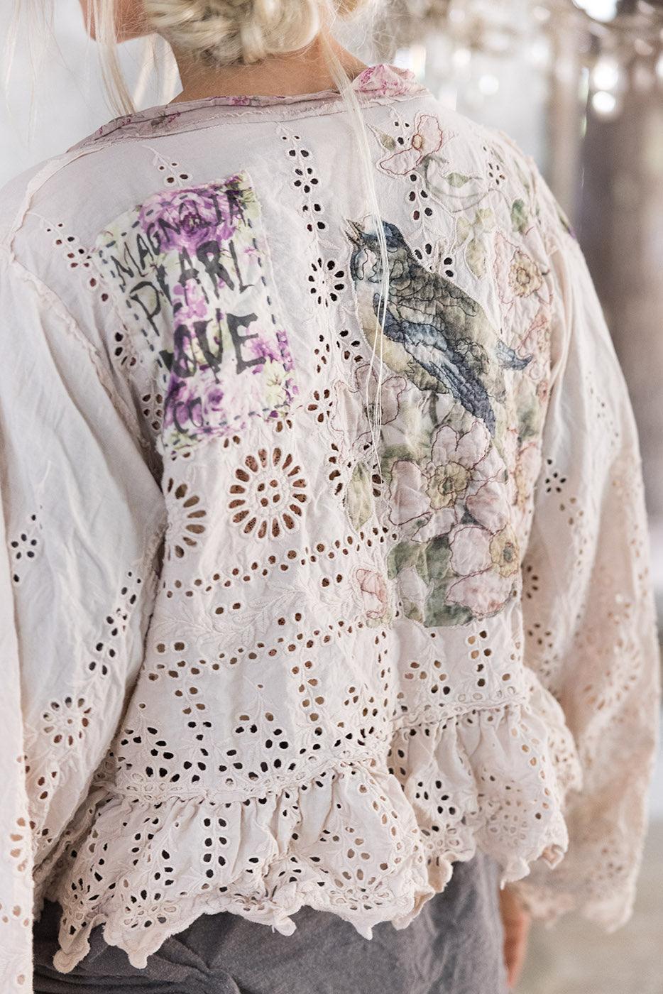 Eyelet Lise Lotte Piano Shawl - Image 8