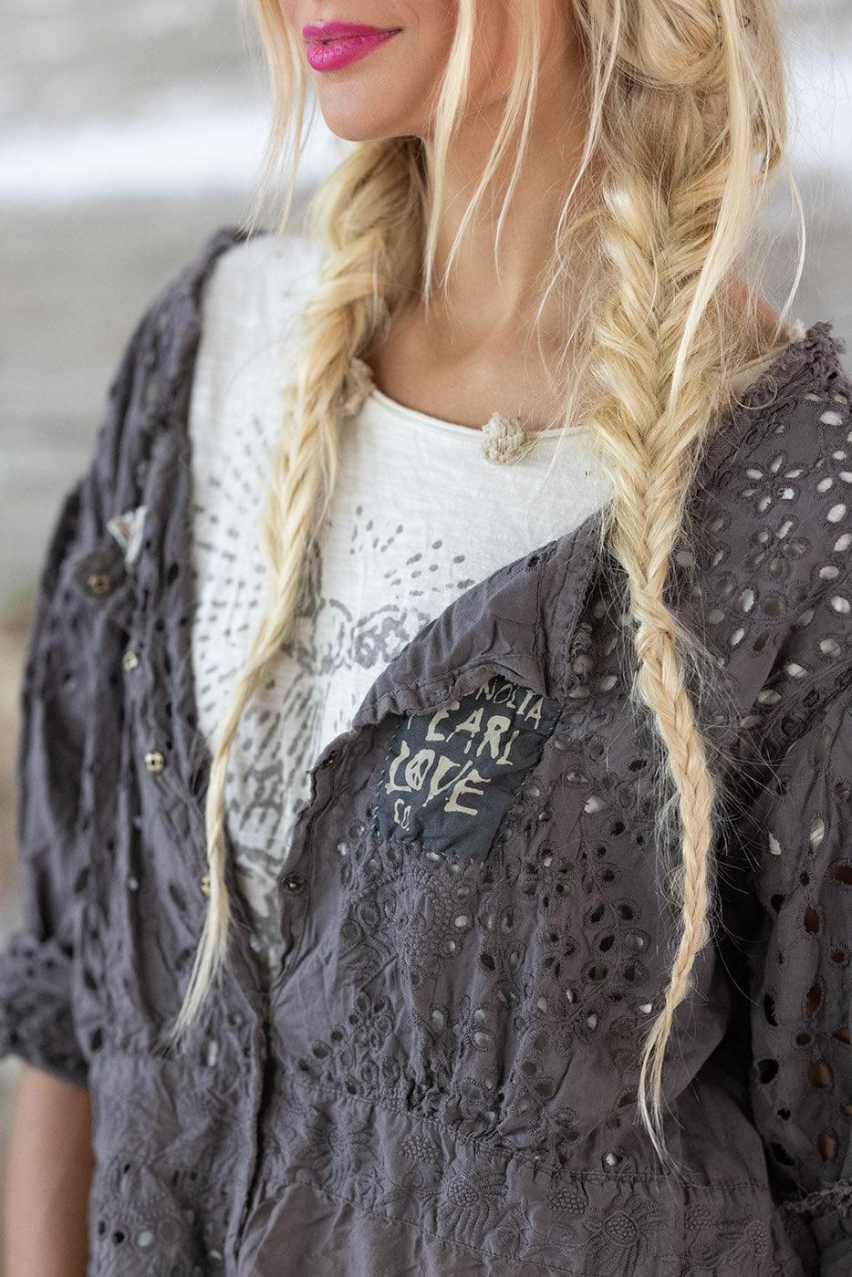 Eyelet Maevry Dress - Image 3