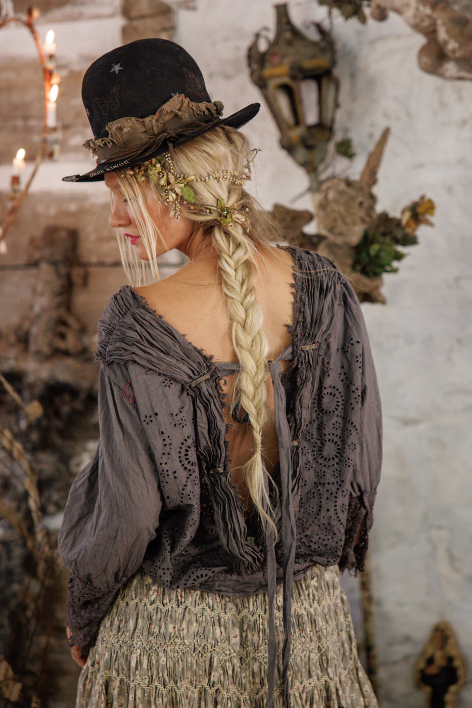 Eyelet Nonnie Belle Blouse - Image 6