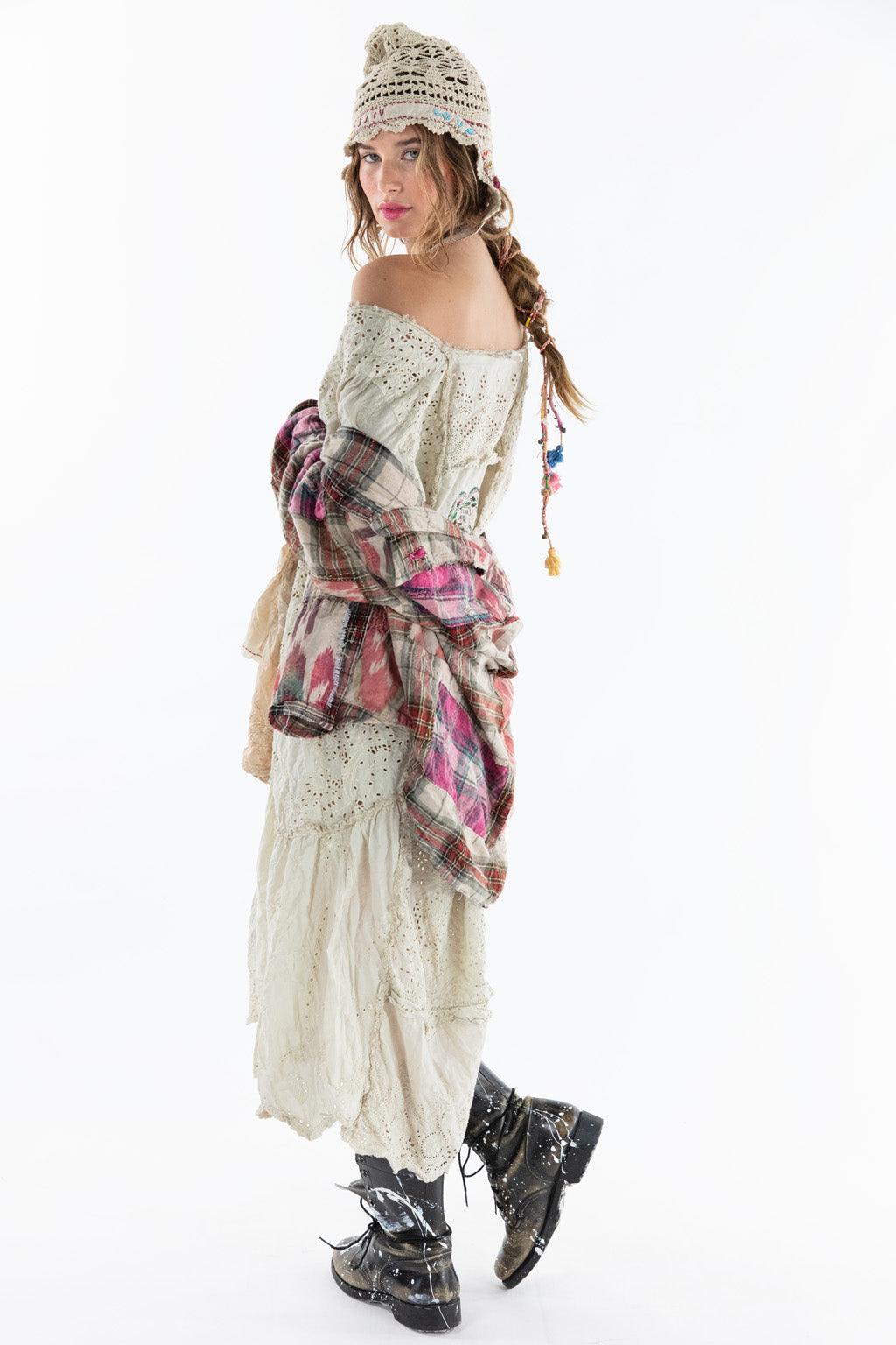Eyelet Patchwork Helenia Dress - Image 3