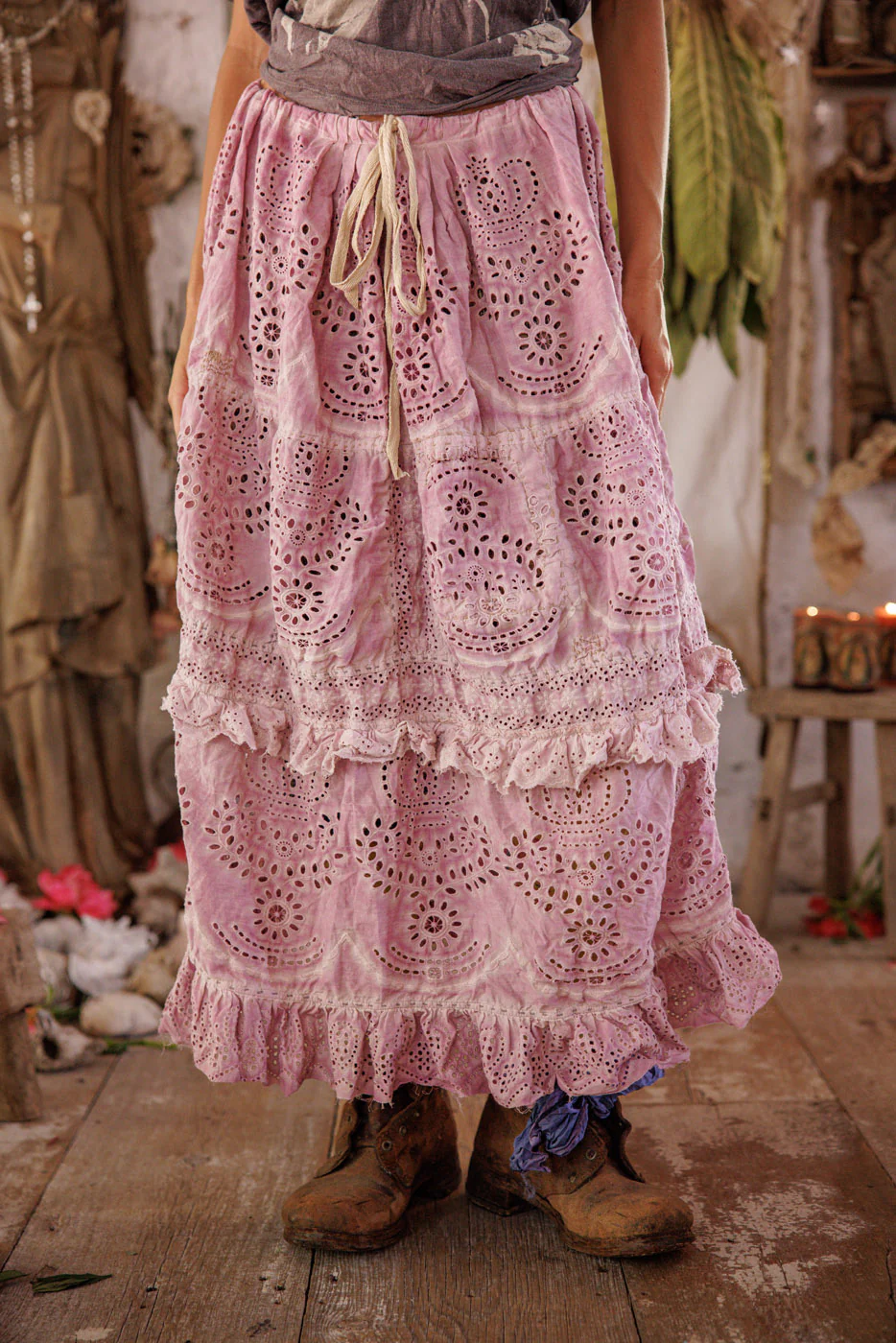Eyelet Pissarro Skirt - Image 2