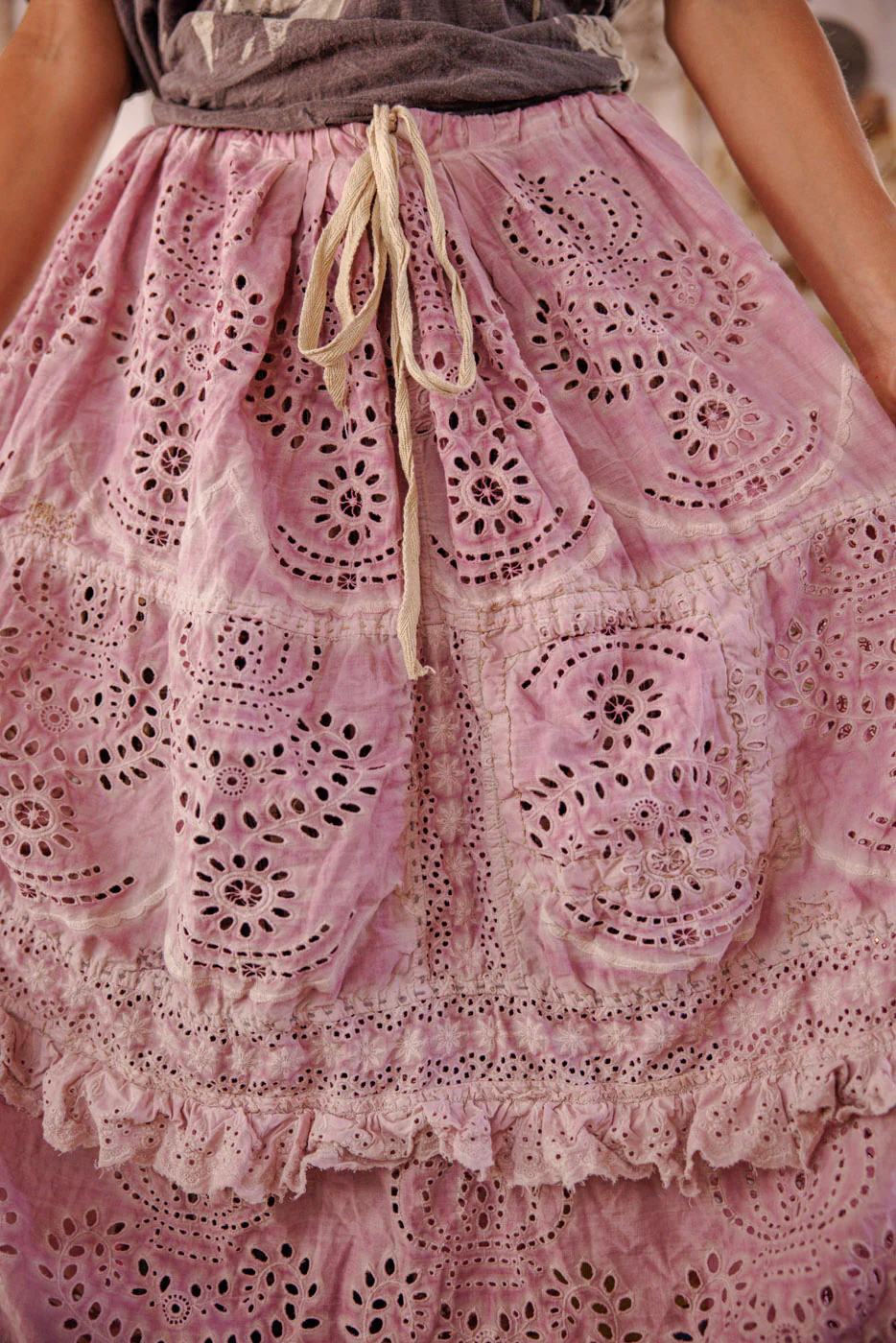 Eyelet Pissarro Skirt - Image 4