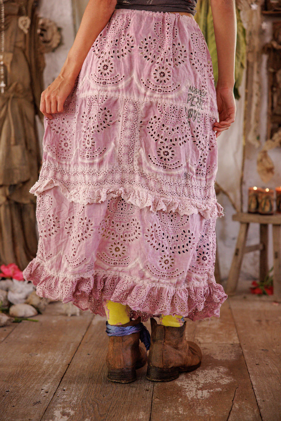 Eyelet Pissarro Skirt - Image 5