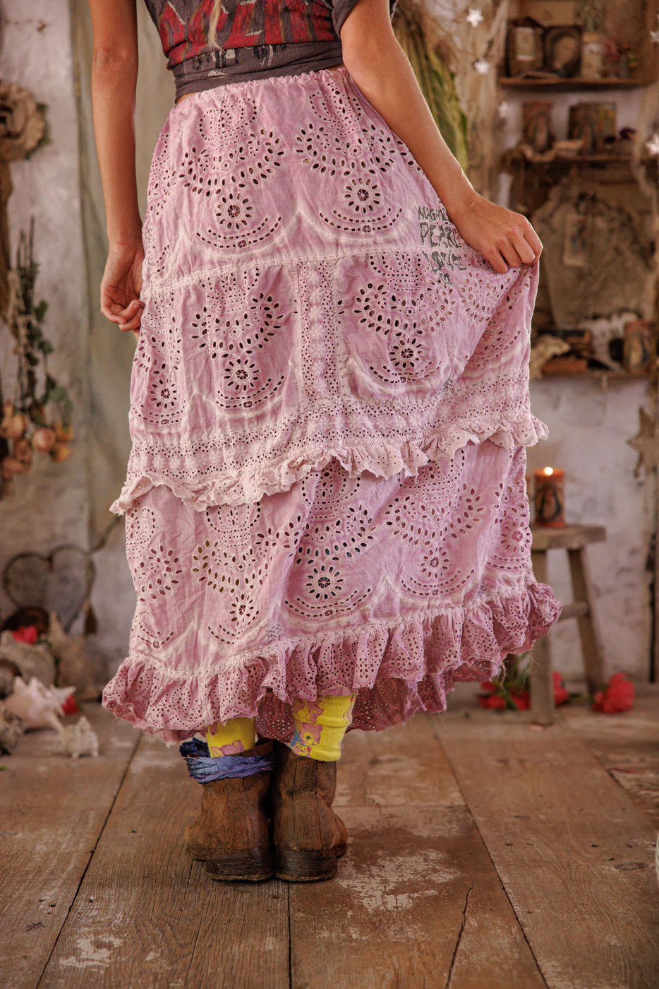 Eyelet Pissarro Skirt - Image 6