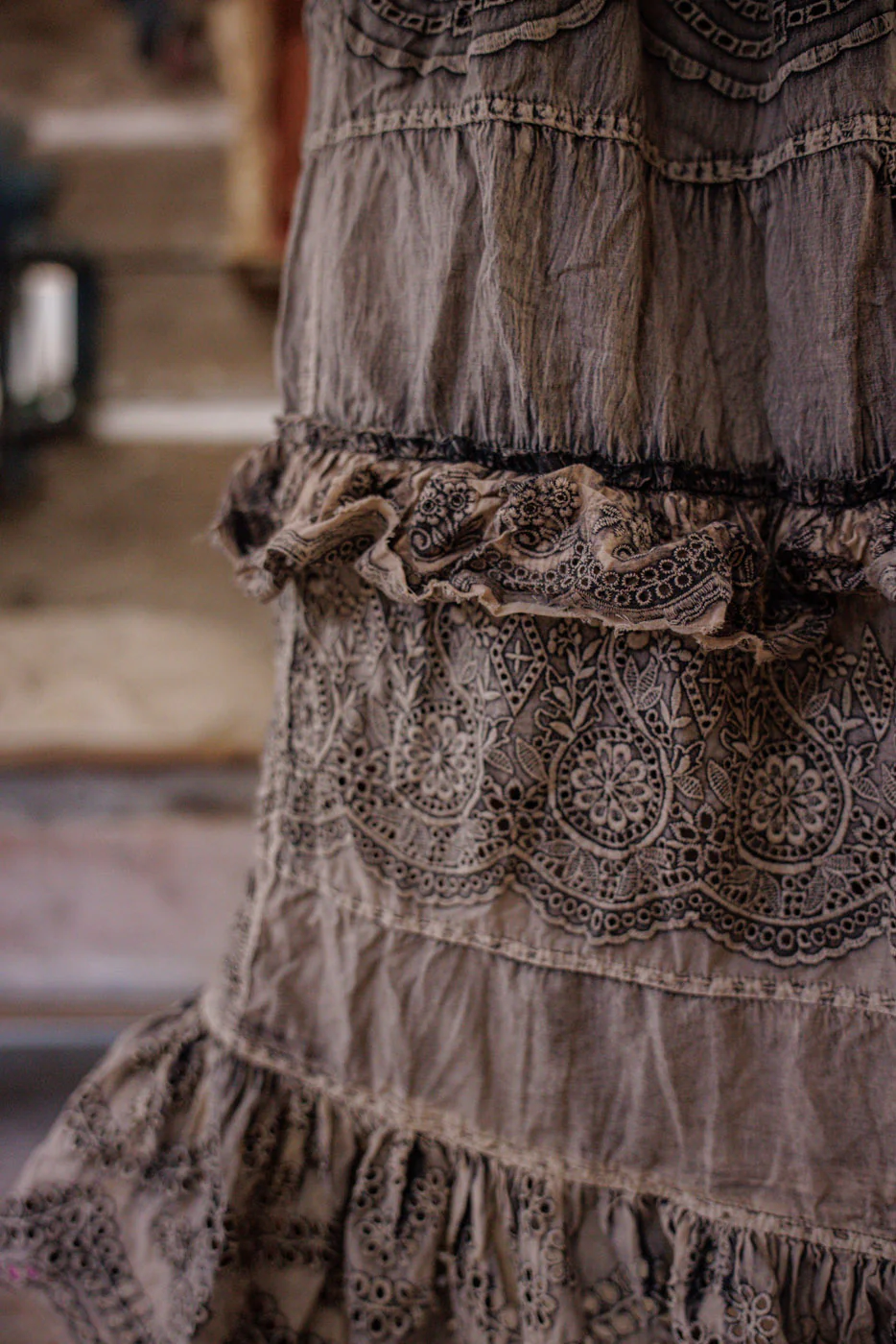 Eyelet Pissarro Skirt - Image 5