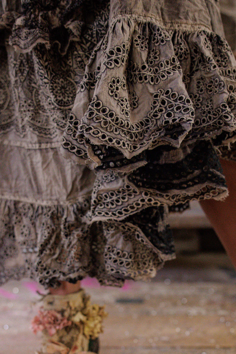 Eyelet Pissarro Skirt - Image 6
