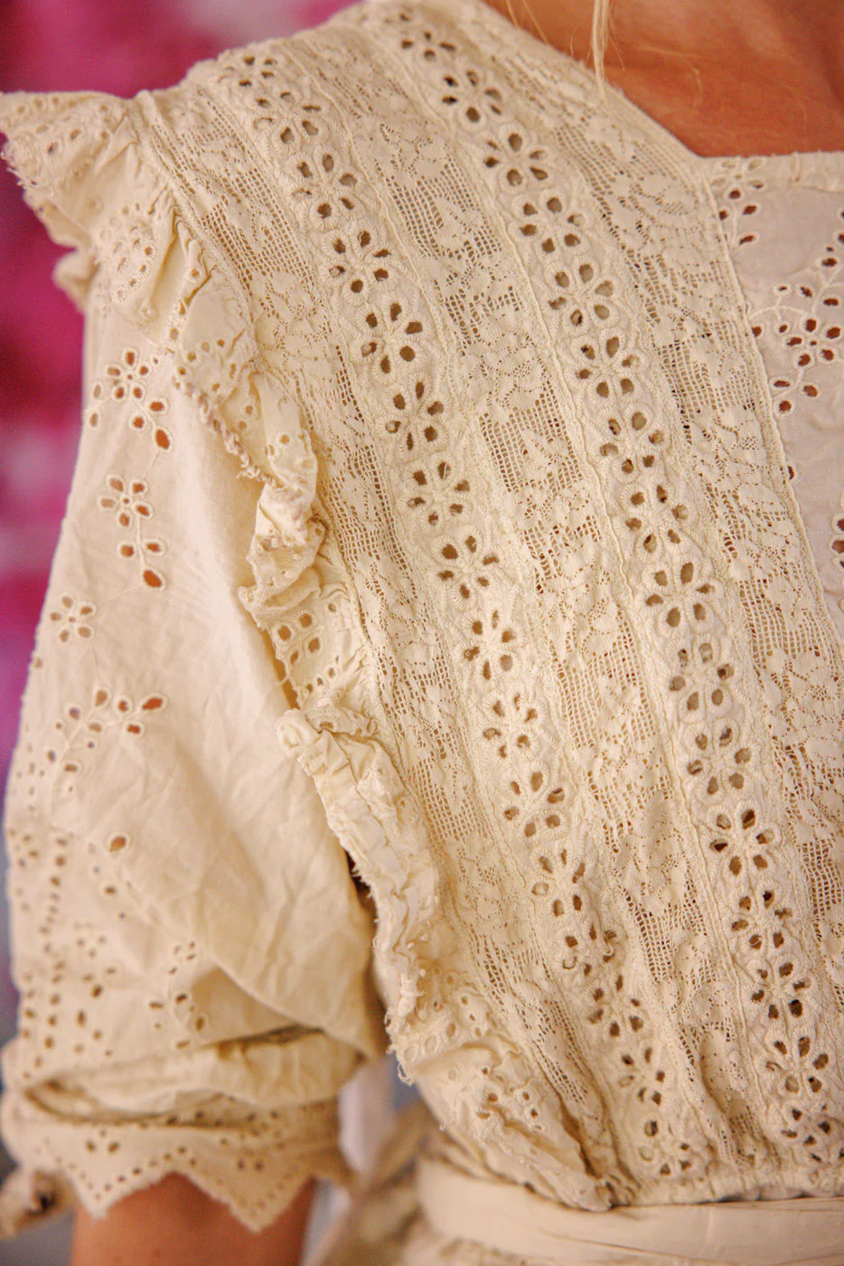 Eyelet Rosario Blouse - Image 4