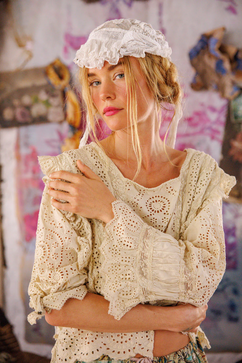 Eyelet Rosario Blouse - Image 5