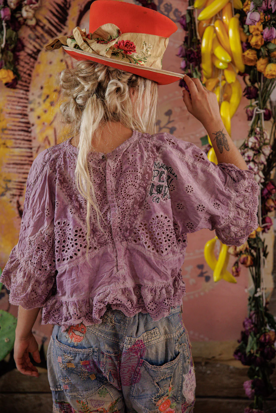 Eyelet Rosemary Blouse - Image 4