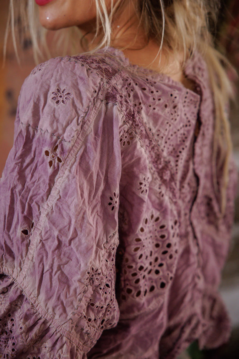 Eyelet Rosemary Blouse - Image 5