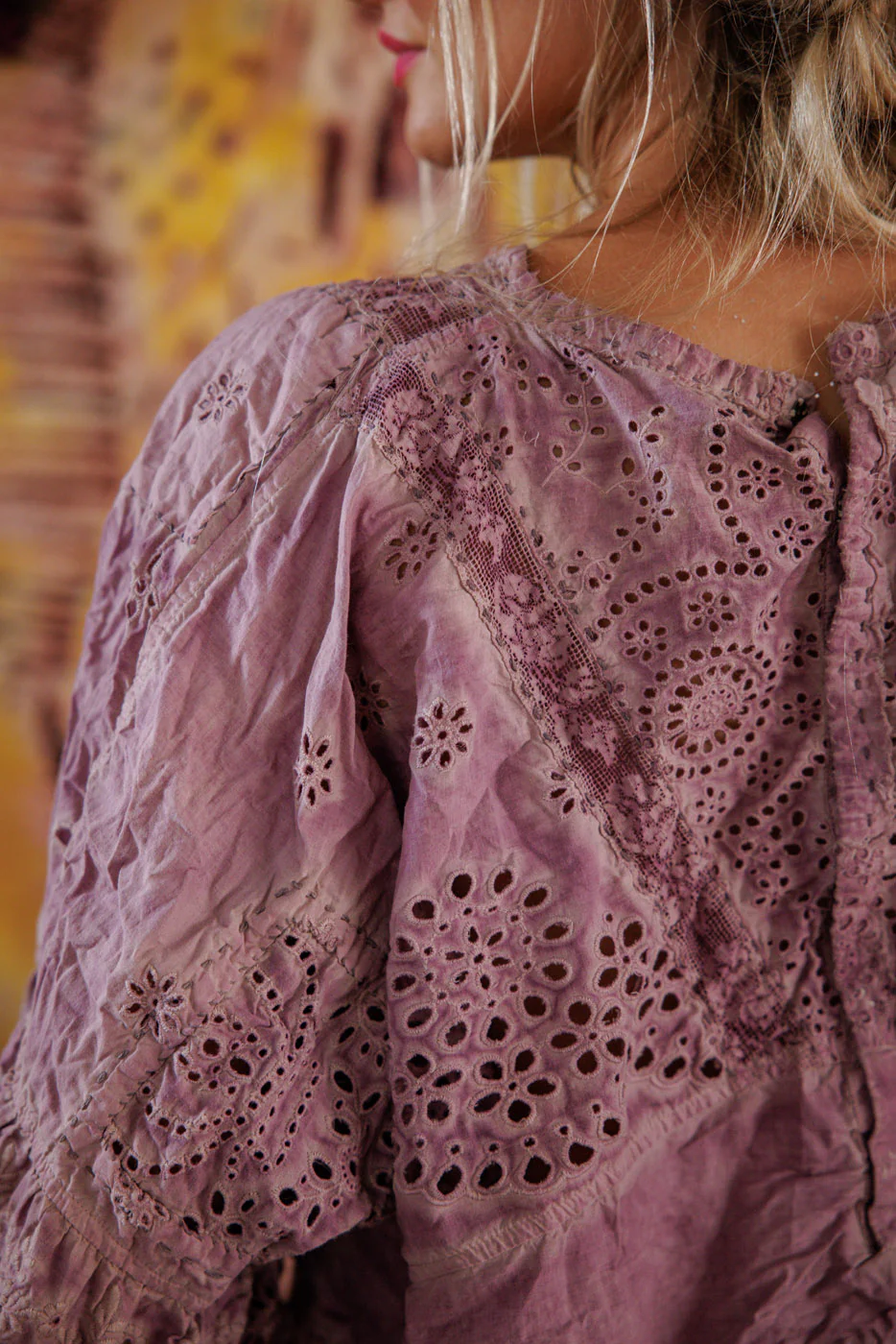 Eyelet Rosemary Blouse - Image 6