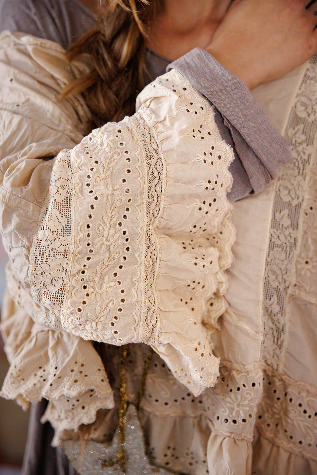 Eyelet Rosemary Blouse - Image 5