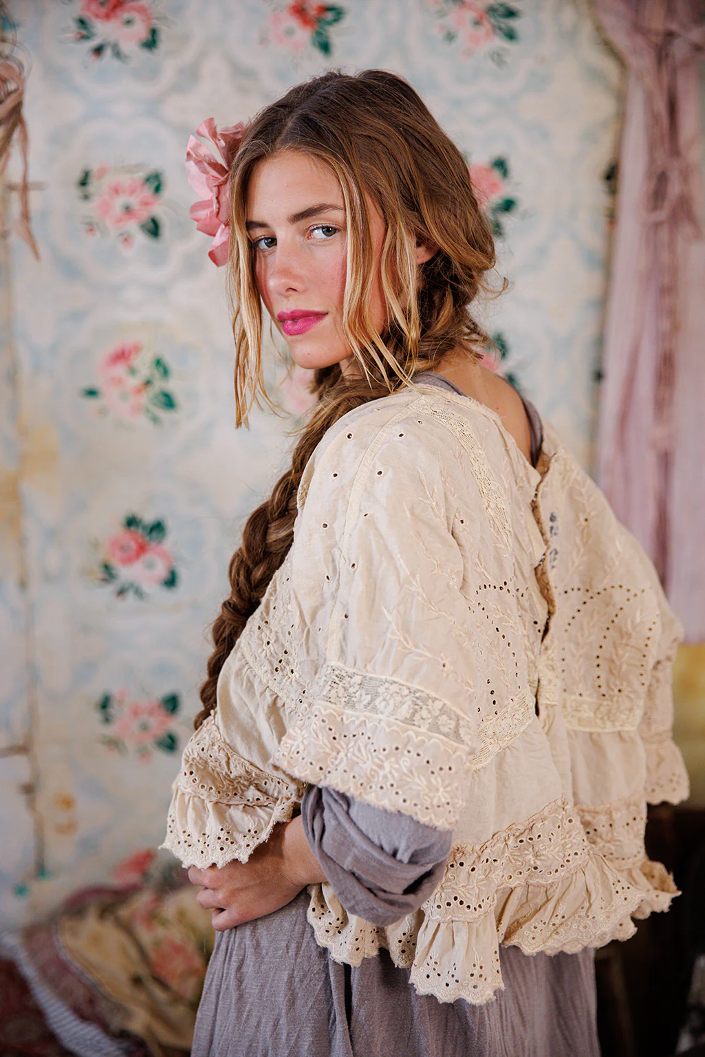 Eyelet Rosemary Blouse - Image 6