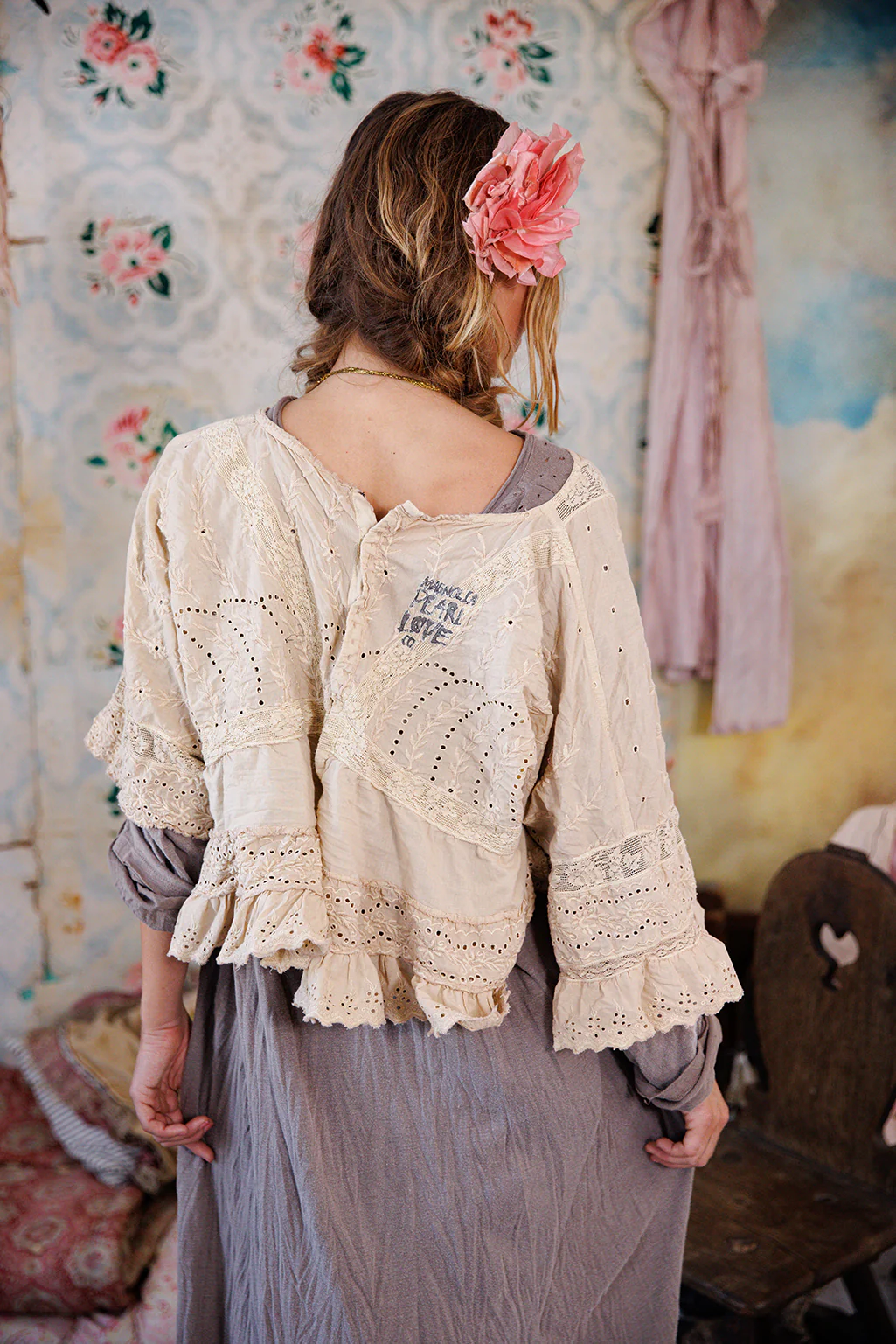 Eyelet Rosemary Blouse - Image 7