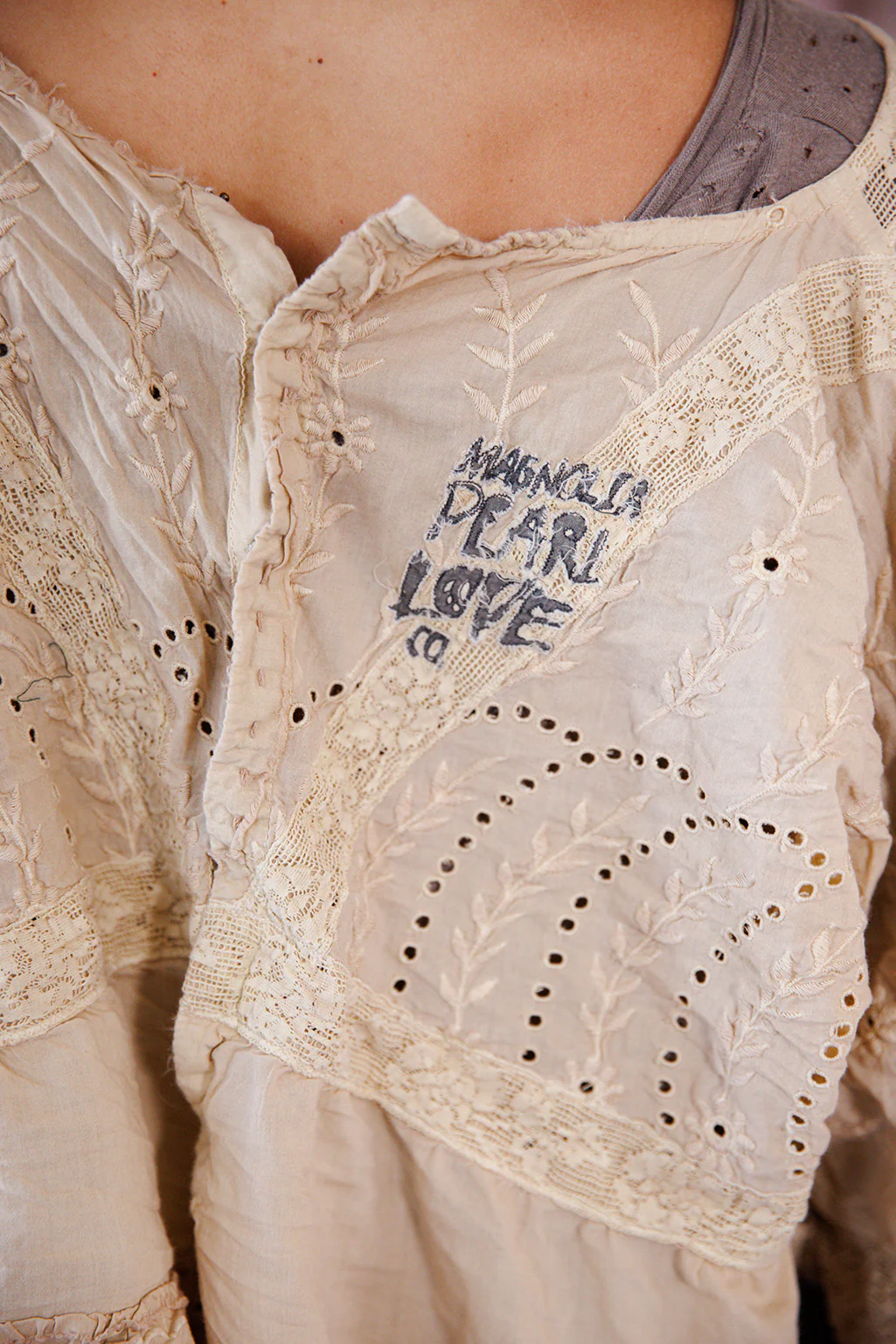 Eyelet Rosemary Blouse - Image 8