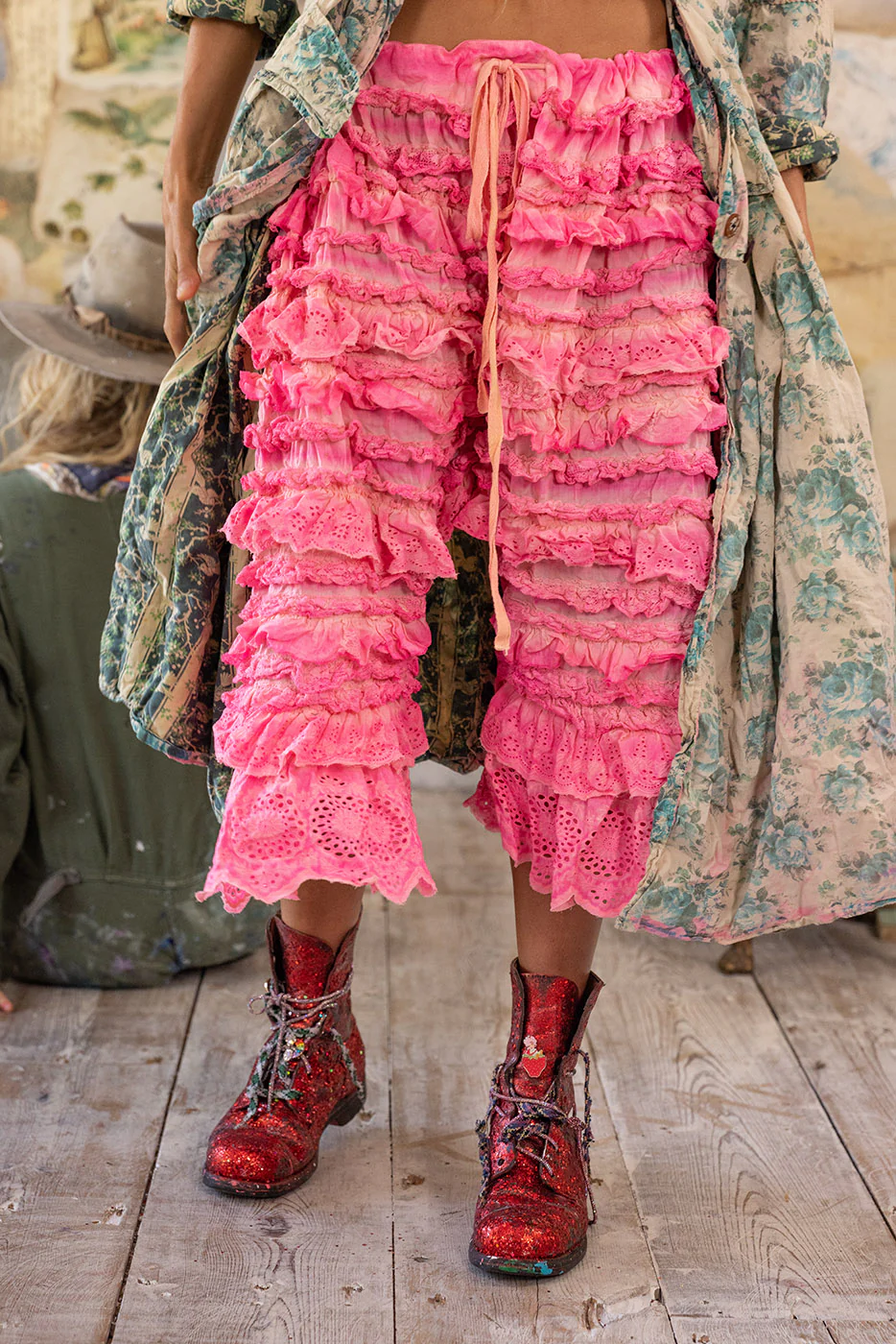 Eyelet Ruffle Duchess Bloomers - Image 3