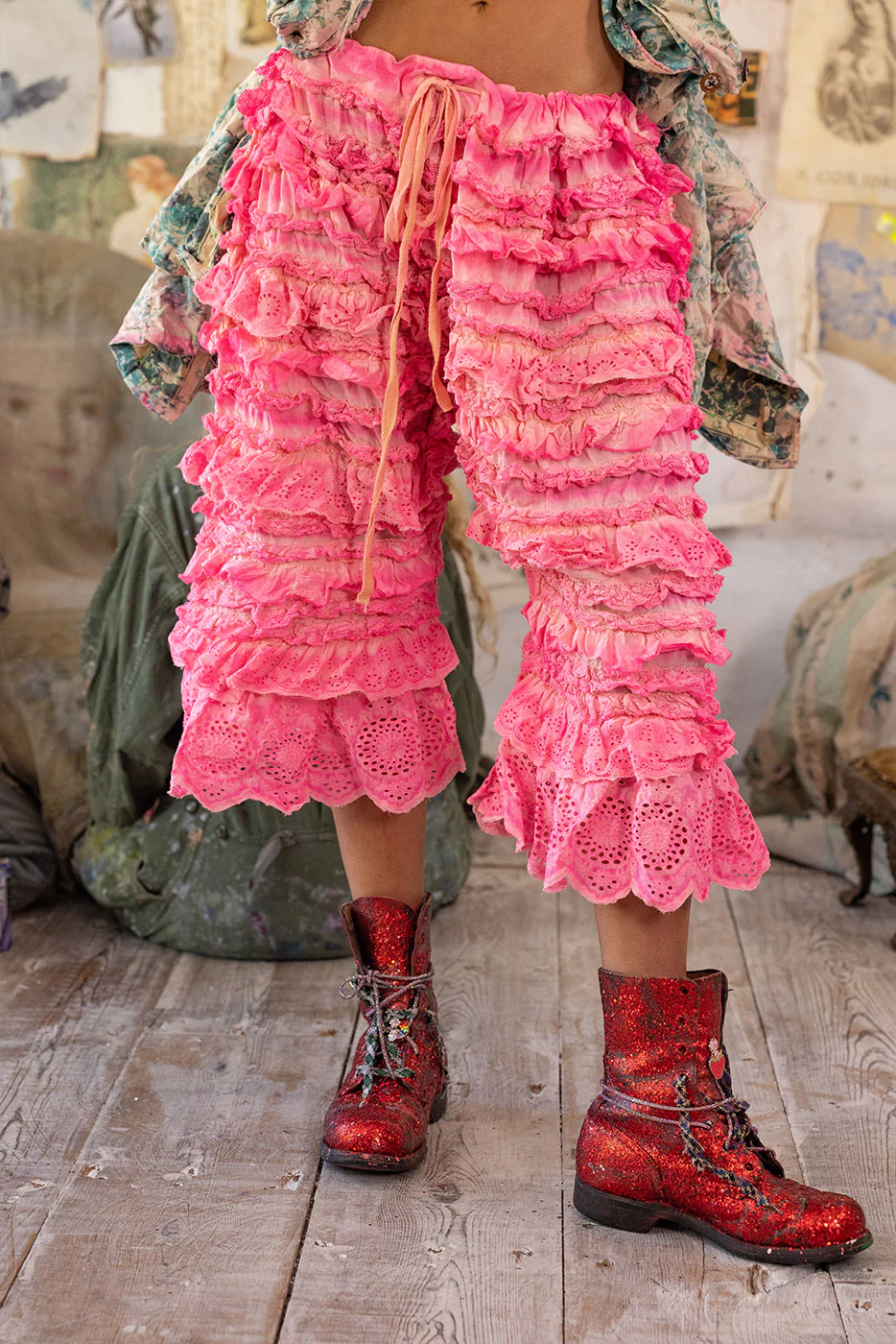 Eyelet Ruffle Duchess Bloomers - Image 4