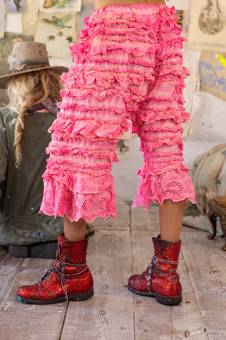 Eyelet Ruffle Duchess Bloomers - Image 5