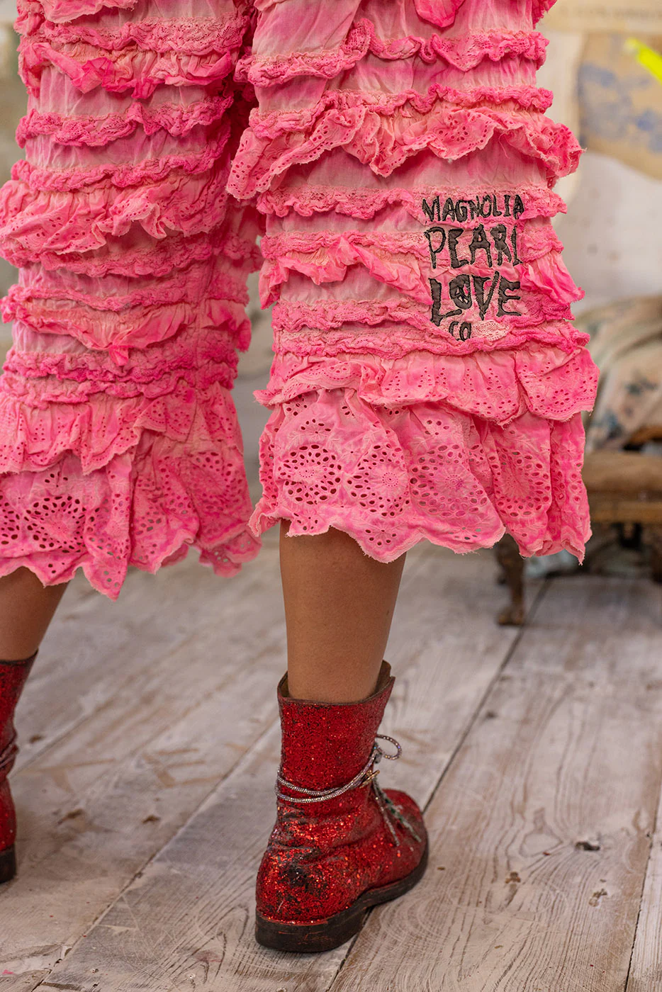 Eyelet Ruffle Duchess Bloomers - Image 7