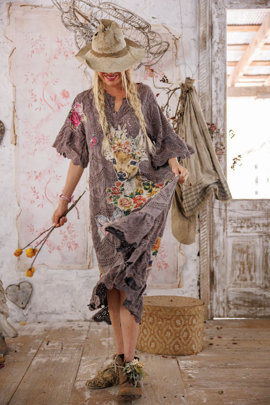 Eyelet Rylee Deerest Dress - Image 2