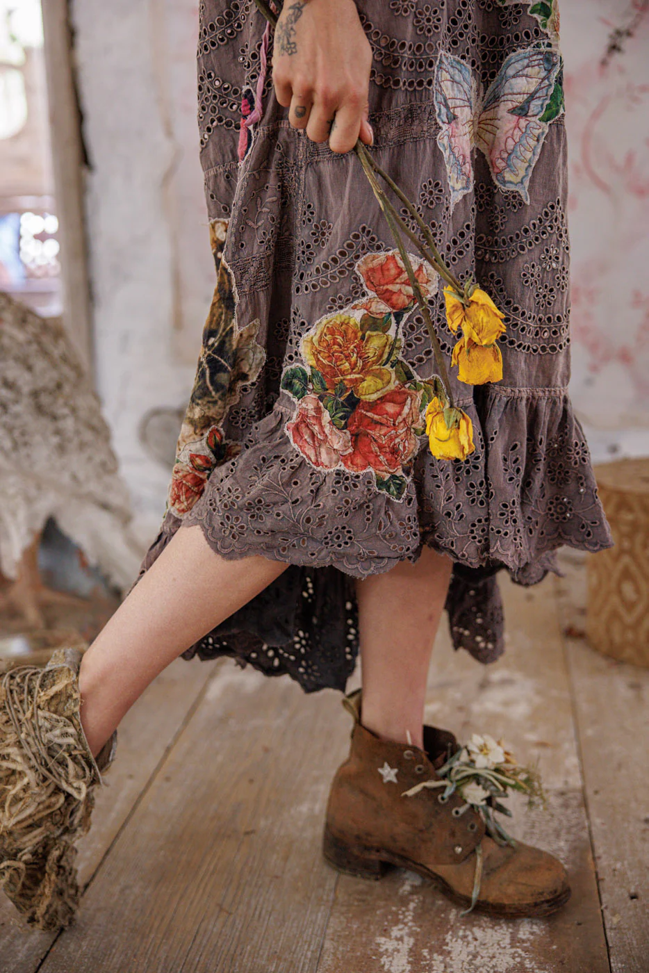 Eyelet Rylee Deerest Dress - Image 4