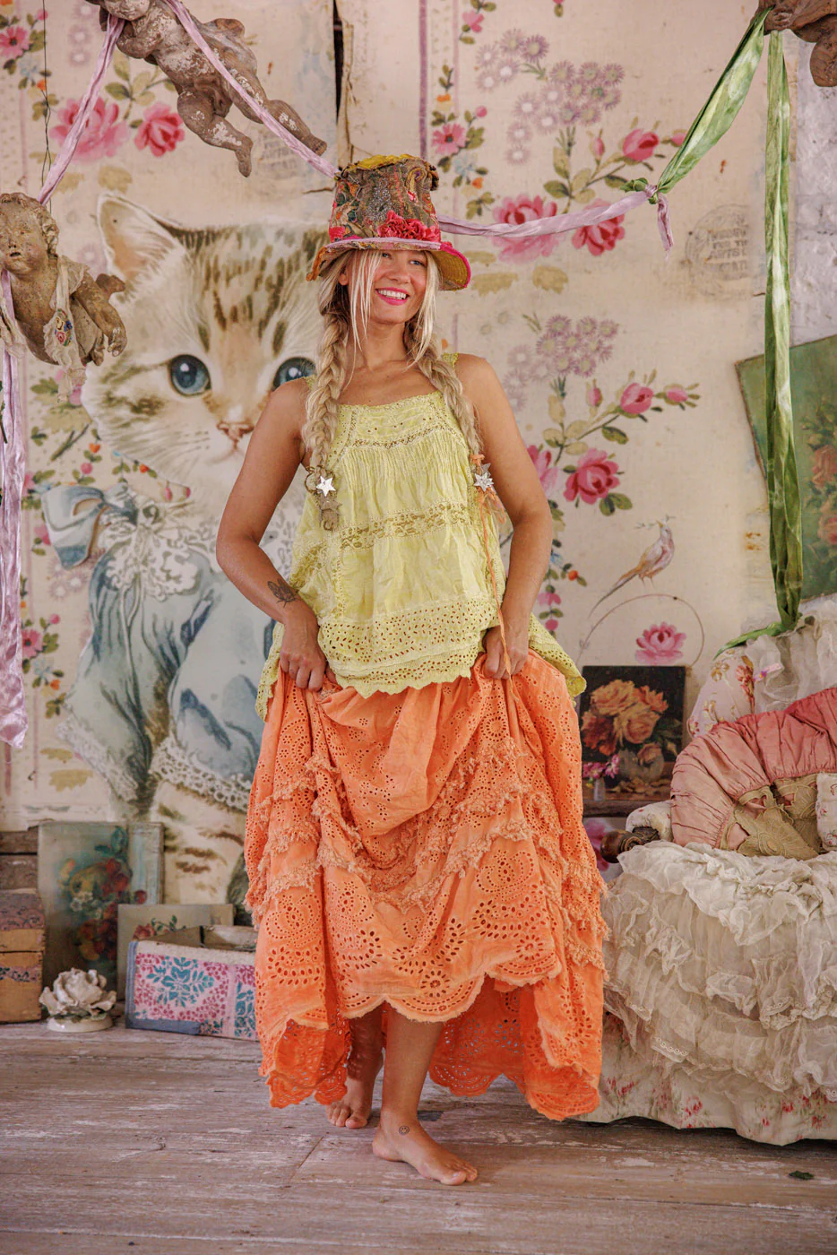 Eyelet Skirt - Image 2