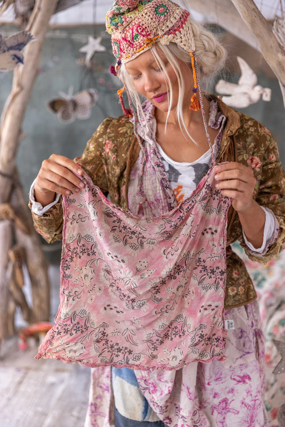 Eyelet Theodora Handkerchief - Image 3