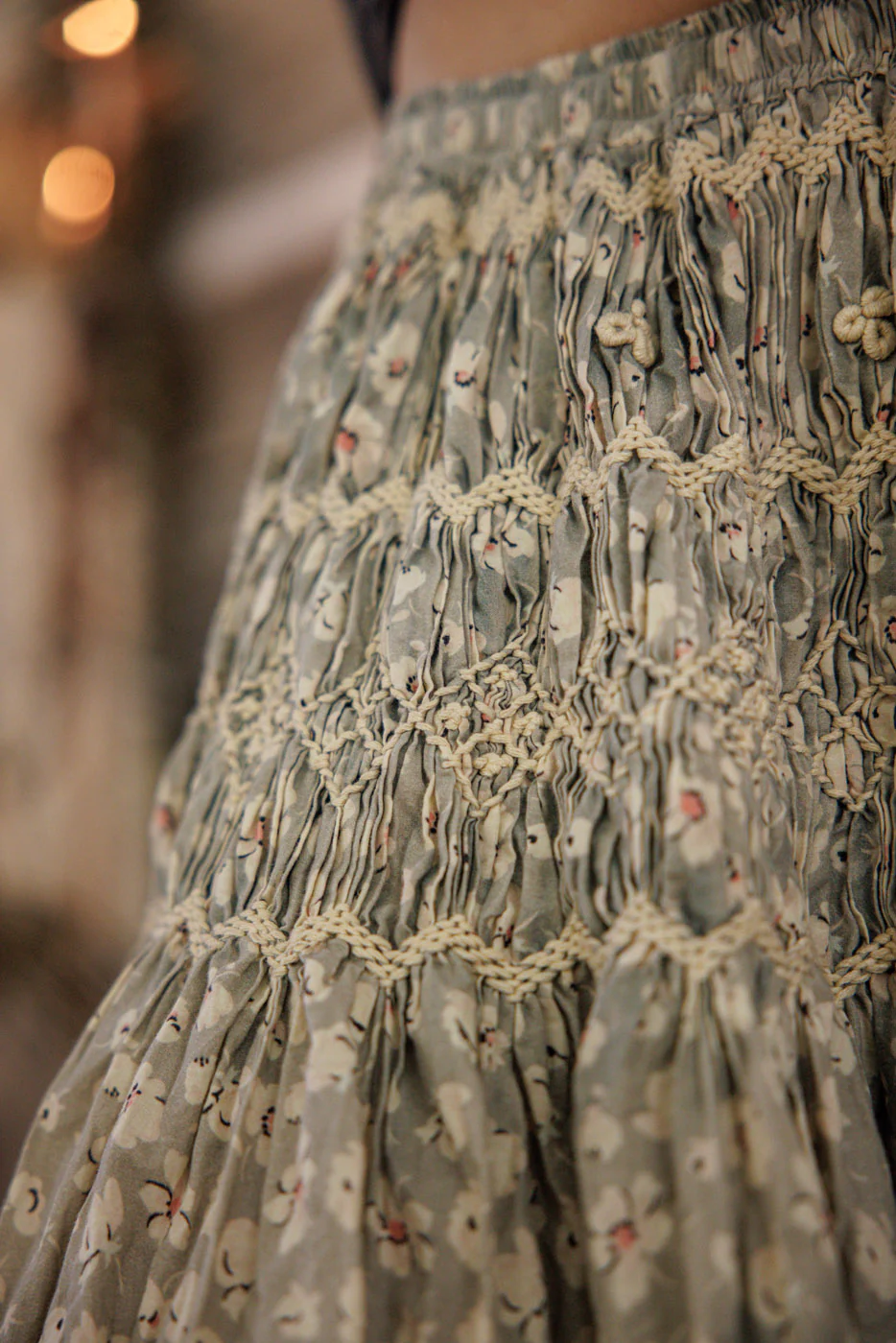 Floral Chrystal Skirt - Image 6