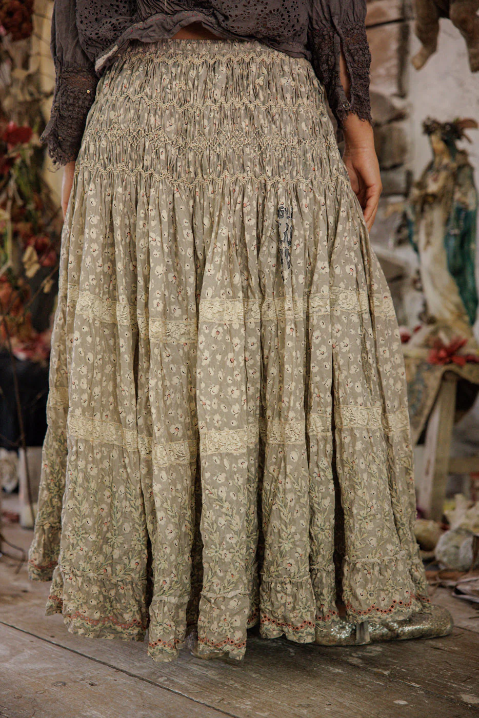 Floral Chrystal Skirt - Image 7
