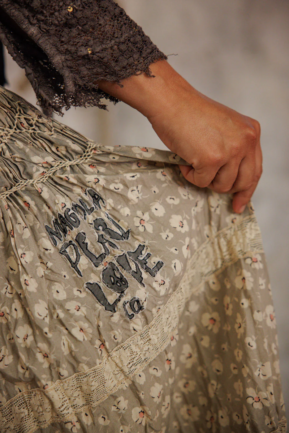 Floral Chrystal Skirt - Image 8