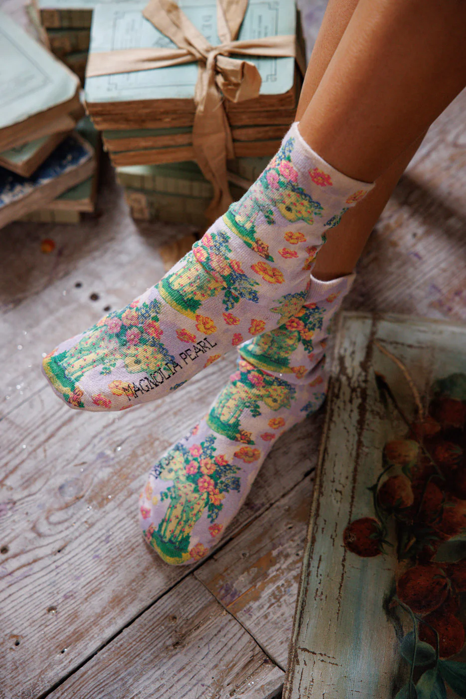 Floral Lamb MP Socks - Image 2