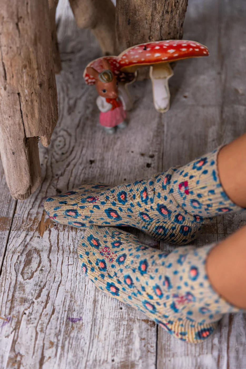 Floral Lil' Dipper Socks - Image 3
