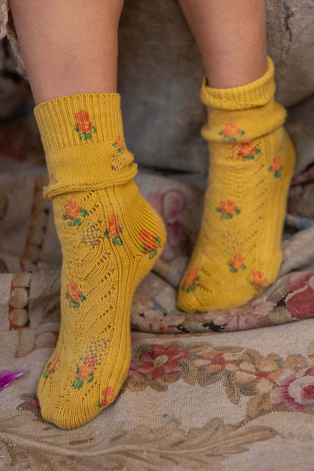 Floral Lil' Dipper Socks - Image 2