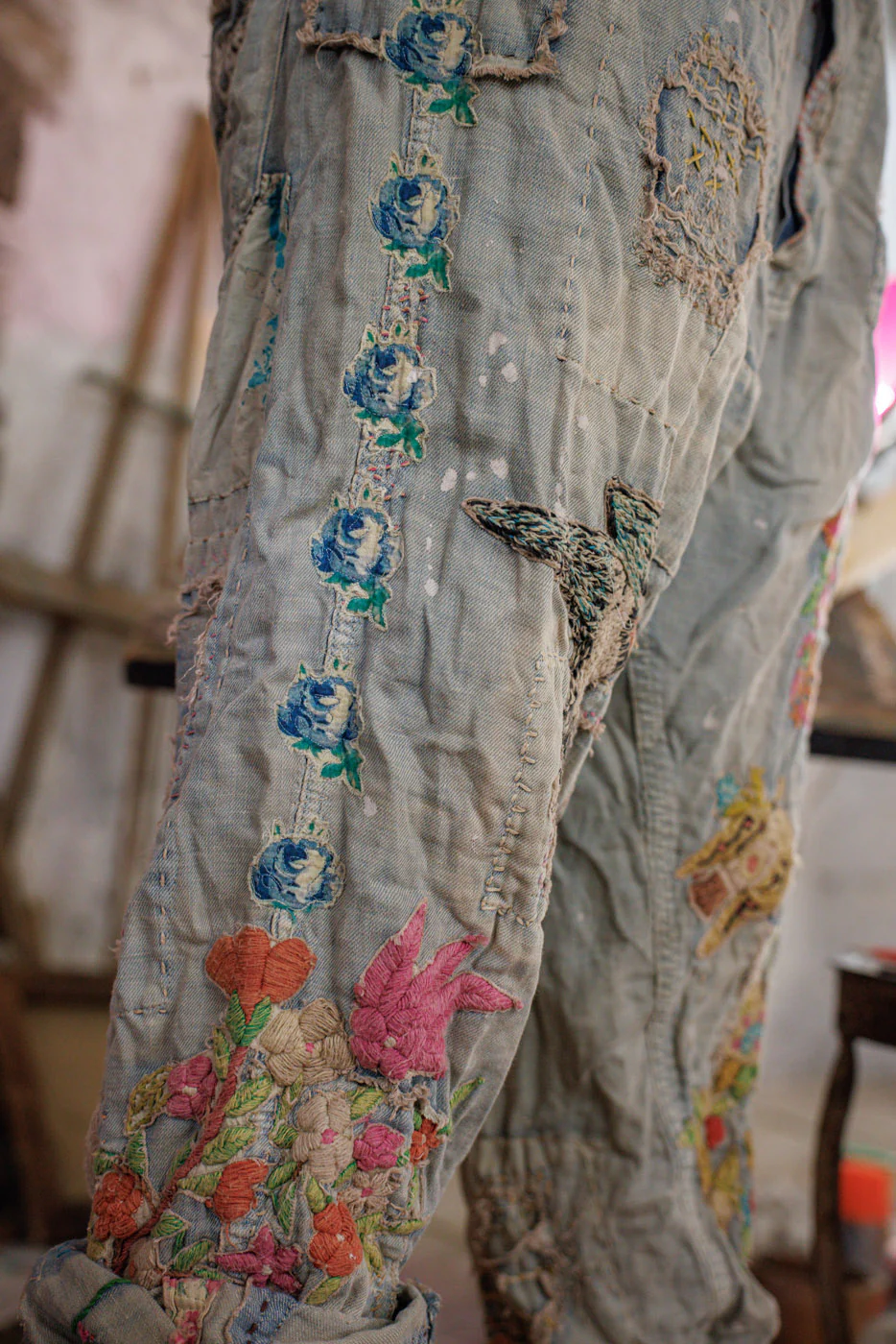 Floral Miner Denims - Image 3