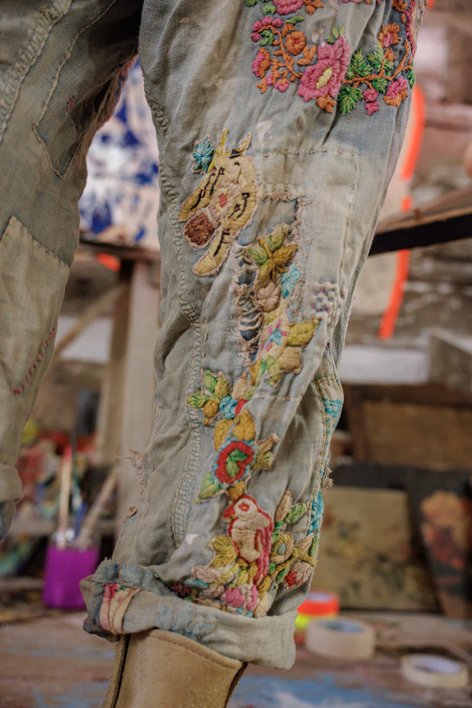 Floral Miner Denims - Image 5