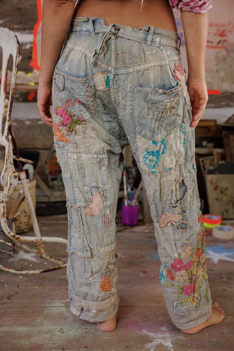 Floral Miner Denims - Image 8